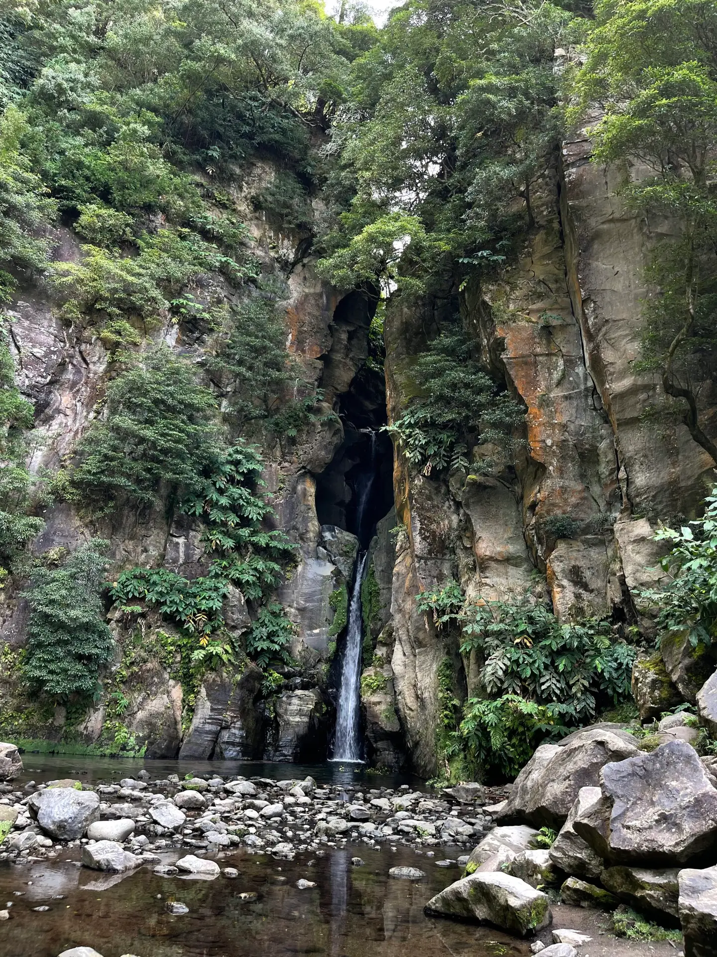 Salto do Cabrito Waterfall - San Miguel, Azores